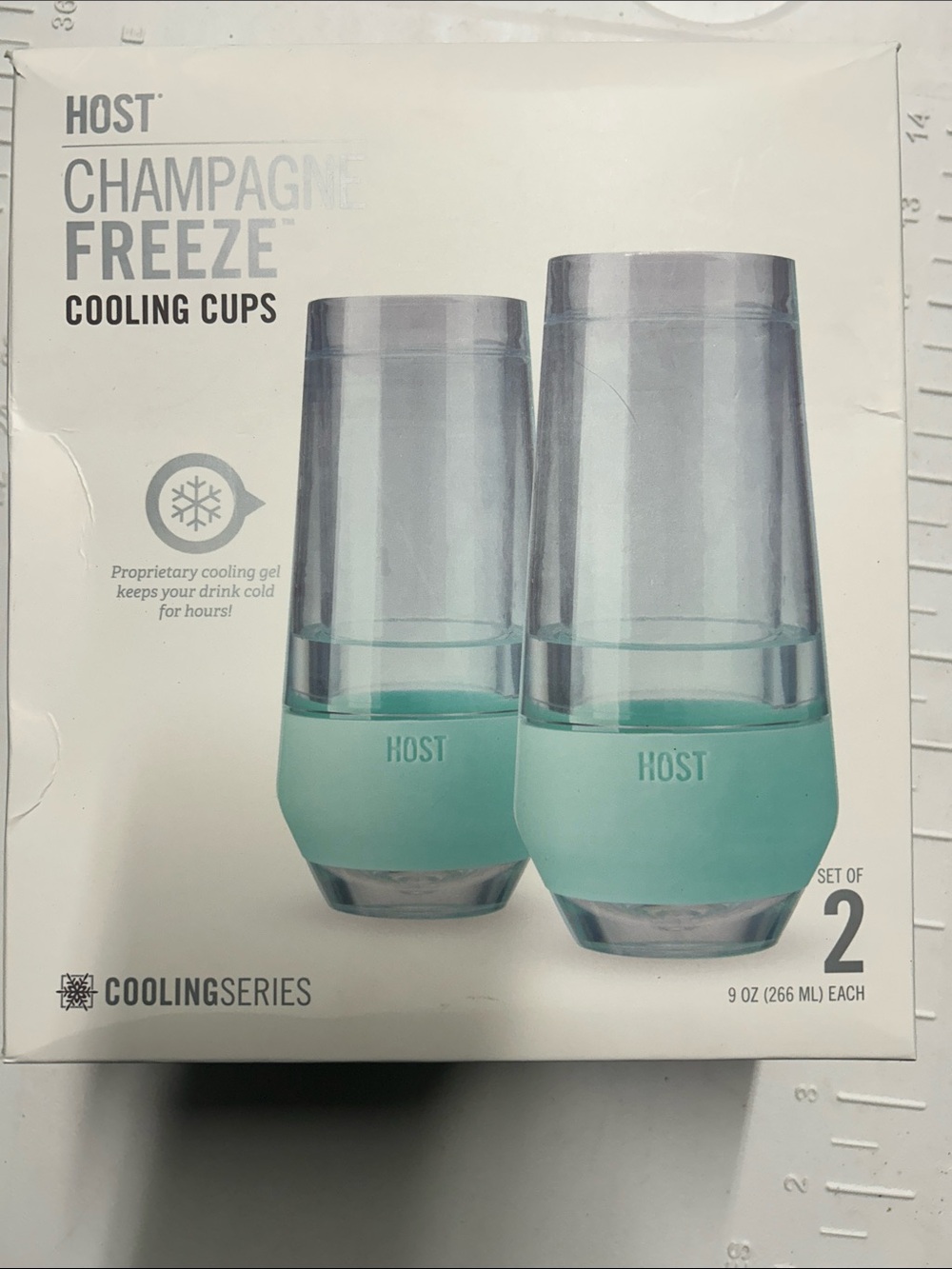 Ost Cooling Cups in Mint Green (Set of 2)